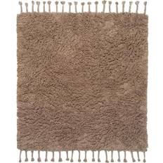 ferm LIVING Amass Hvid, Brun, Beige 140x140cm