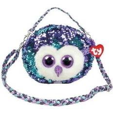 Fabric Shop Toys TY Moonlight Reversible Sequin Owl Purse