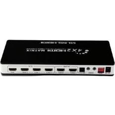 INF 4HDMI-2HDMI/Toslink/2RCA Splitter