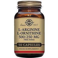 Solgar L-Arginine L-Ornithine 500mg /250mg 50 pcs