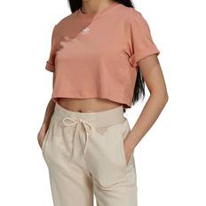 adidas Women's Adicolor Essentials Crop Top - Ambient Blush