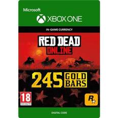 Geschenkkarten Microsoft Read Dead Redemption 2 - 245 Gold Bars - Xbox One