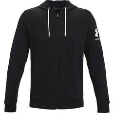 Under Armour Rival Terry Full Zip Hoodie Men - Black/Onyx White