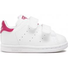 Adidas Infant Stan Smith - Cloud White/Cloud White/Bold Pink