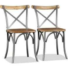 vidaXL 24459 2-pack Køkkenstol 84cm 2stk