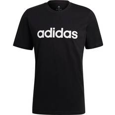 Adidas Essentials Embroidered Linear Logo T-shirt Men - Black