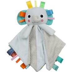 Bright Starts Cuddle 'n Tags 2 Sided Lovie Elephant