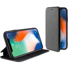 Ksix Etui folio noir en simili cuir pour iPhone 11 Pro Max