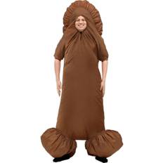 Orion Costumes Mens Inflatable King Ding Willy Rude Costume Light Brown