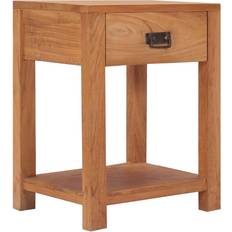 vidaXL 287231 Bedside Table 13.8x13.8"