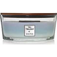 Blåa Doftljus Woodwick Calming Retreat Ellipse Doftljus 453.6g