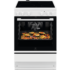 59.6 cm Komfurer Electrolux LKR64000NW Hvid