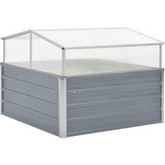 VidaXL Växthus vidaXL Greenhouse 100x100x85cm Rostfritt stål, Aluminium Polycarbonate