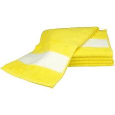 A&R Towels Subli-Me Bath Towel Yellow (140x30cm)