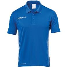 Uhlsport Score Polo Shirt - Azure Blue/White