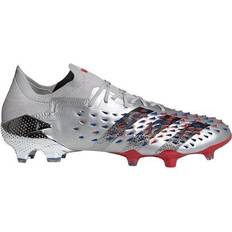 Adidas predator.1 fg adidas Predator Freak.1 FG - Silver Metallic/Core Black/Scarlet