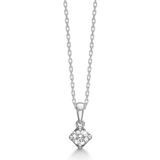 Mads Z Hvidguld Charms & Vedhæng Mads Z Crown Pendant (0.16ct) - White Gold/Diamond