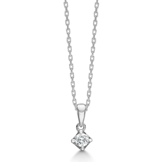 Mads Z Hvidguld Charms & Vedhæng Mads Z Crown Pendant (0.09ct) - White Gold/Diamond