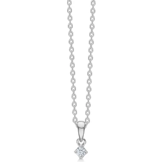 Mads Z Hvidguld Charms & Vedhæng Mads Z Crown Pendant (0.04ct) - White Gold/Diamond