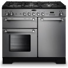 Rangemaster KCH100DFFSS/C Kitchener 100cm Dual Fuel Stainless Steel