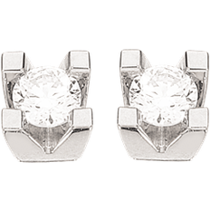 Kleopatra ørestikker hvidguld Scrouples Kleopatra Earrings (0.15ct) - White Gold/Diamonds