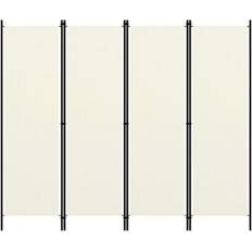 vidaXL 4-Panel Rumsavdelare 200x180cm