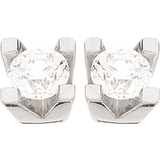 Kleopatra ørestikker Scrouples Kleopatra Earrings (0.40ct) - White Gold/Diamonds