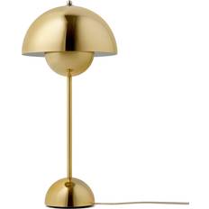 &Tradition Lighting &Tradition Flowerpot VP3 Brass Plated Table Lamp 19.7"