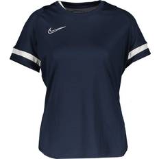 Nike Dri-FIT Academy Football T-shirt Women - Obsidian/White