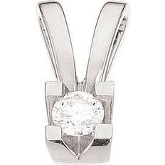 Kleopatra Pendant (0.10ct) - White Gold/Diamond