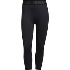 Slim-fit Leggings Adidas Techfit 3/4 Tights Women - Black/White