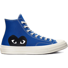 Comme des Garçons Chuck Taylor High Top Sneakers - Blue/White