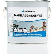 Takbeläggningsfärg hagmans Hagmans - Takfärg utomhus Brick Red 4L