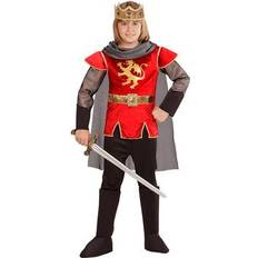 Widmann King Arthur Kids Costume Red