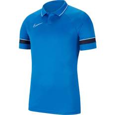 Calcio Polos Nike Academy 21 Polo Shirt Men - Royal Blue/White/Obsidian/White