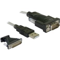 Kabler DeLock USB A-RS232/DB-9 2.0 Adapter