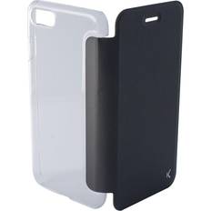 Ksix Housse Folio pour Mobile Iphone 8 Crystal Noir