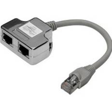 Digitus RJ45-2xRJ45 M-F 0.2m