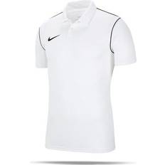 Men - Polyester Polo Shirts NIKE Park 20 Polo Shirt Men - White/Black/Black