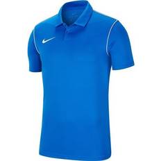 Men - Polyester Polo Shirts NIKE Park 20 Polo Shirt Men - Royal Blue/White/White