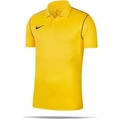 Nike XS Polo Shirts Nike Park 20 Polo Shirt Men - Tour Yellow/Black/Black