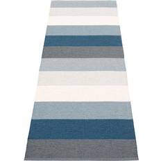 Pappelina Tapis Molly 70 x 200 cm Ocean Grey Gris, Blanc cm