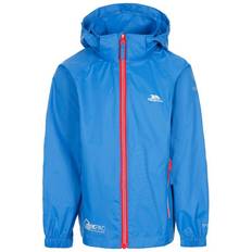 Blue Shell Outerwear Children's Clothing Trespass Kid's Qikpac X Packaway Jacket - Blue