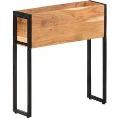 vidaXL Jardinera De Madera Maciza De Acacia 60x20x68 cm 20x60x68cm