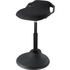 Schwarz Sattelstühle Deltaco 1682850 Sattelstuhl 84.6cm