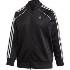 Abbigliamento esterno adidas Primeblue SST Plus Size Training Jacket Women - Black/White