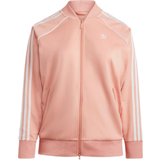 Abbigliamento esterno adidas Primeblue SST Plus Size Training Jacket Women - Ambient Blush