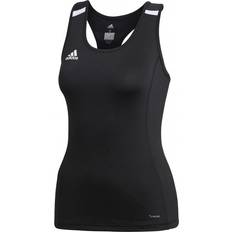 Adidas Football Tank Tops Adidas Team 19 Tank Top Women - Black/White