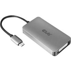 Club 3D USB 3.2 C - DVI-D Dual Link M-F Adapter