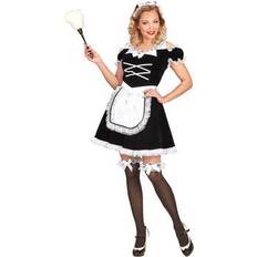 French maid Maskerad Widmann Deluxe French Maid